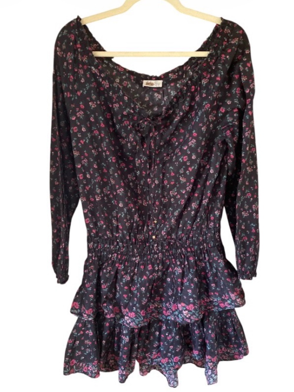Loveshackfancy Floral Popover Dress size M pristine condition - Picture 8 of 15